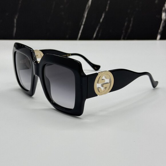 NEW GUCCI GG1022S 001 BLACK WOMEN SUNGLASSES main image 6